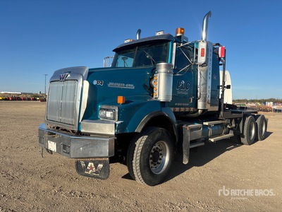 2007 Western Star 4900SA 6x4 Autocarro con argano