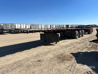 2014 Doepker 32 ft Super B-Train Lead Remorque à plateau