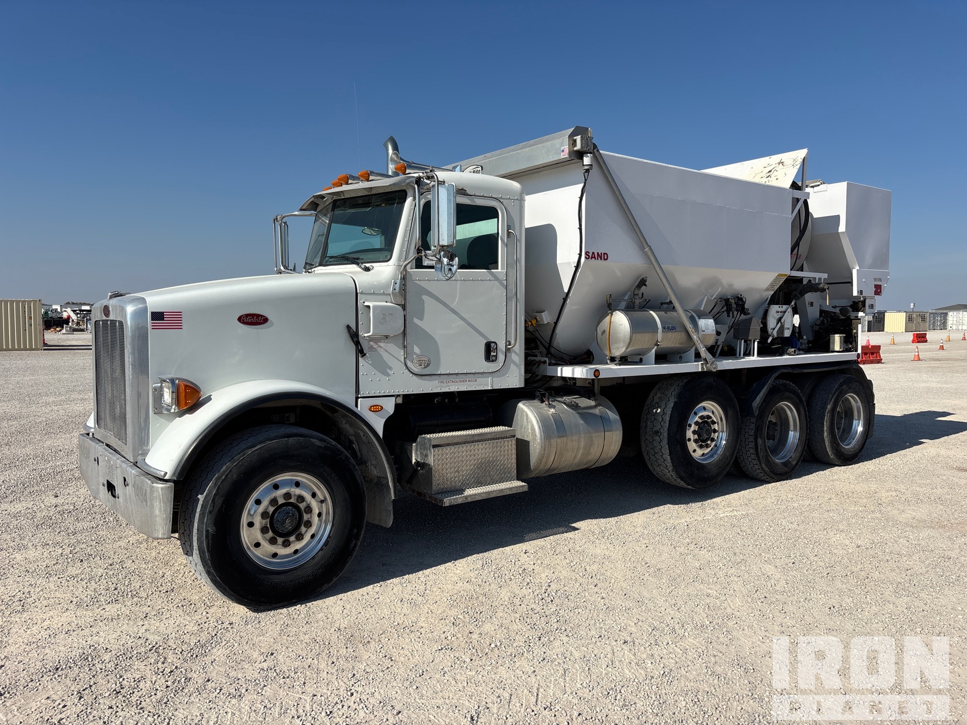 2015 Peterbilt 365 8x4 Volumetric Mixer Truck
