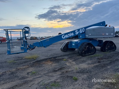2007 Genie S-60 Crawler Diesel Nacelle téléscopique