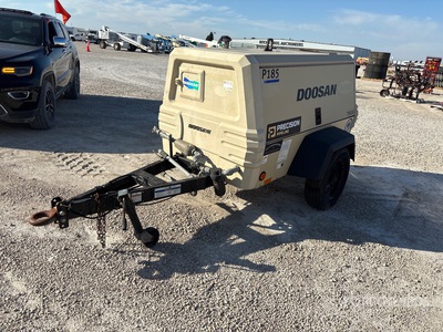 2017 Doosan 185 cfm Mobile Compresor de aire