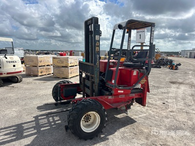 1997 Moffett M5000 5000 lb 3x3 Carretilla Elevadora transportable