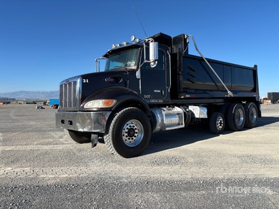 2016 Peterbilt 348 8x4 Tri/A Dump Truck