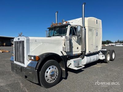 1996 Peterbilt 379 6x4 Ciągnik siodłowy T/A z kabiną sypialną