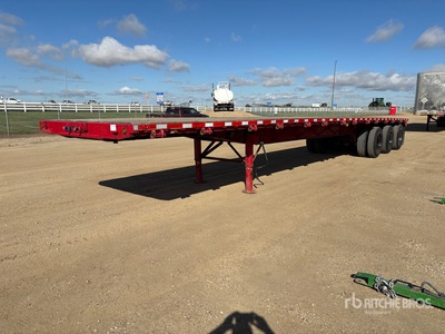 1998 Lode King 48 ft Tri/A Flatbed Trailer