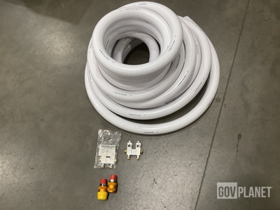 (2) Half Couplings, (22) Manifold Valve Assemblies, (10) Hose & Assorted Items
