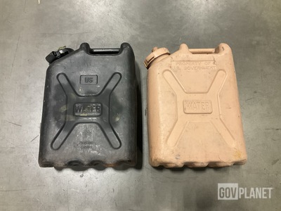 (61) Plastic Water Cans