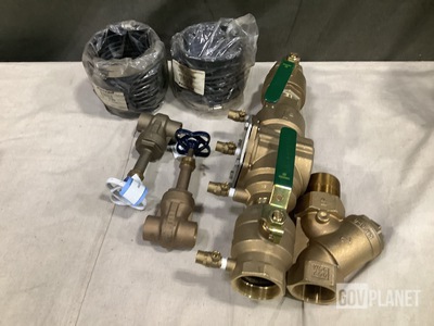 (12) U-Joint Bellows, (2) RP Principle Assemblies, (7) Valves & Assorted Items