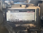 Engine with Emission Certification Label