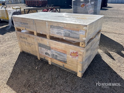 25 ft x 33 ft Double Garage Metal Storage Building (Unused)