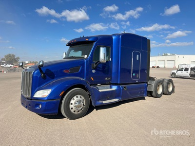 2016 Peterbilt 579 6x4 Ciągnik siodłowy T/A z kabiną sypialną