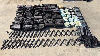 Lot of 14- Inert IED Devices/ 9 Chemical Testing /37 Prop Spike Strips Ships on pallet 43x43x28 260lbs