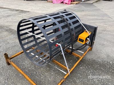 2026 GIYI GY-SS50 Skid Steer Roller Stone Screening Machine Divers (Unused)