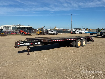 2004 Trailtech TD220 31 ft T/A Flatbed Trailer