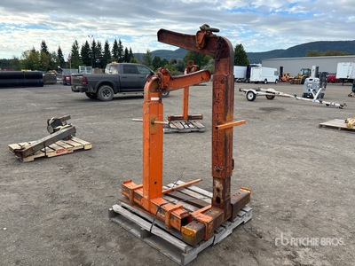 Quantity of (2) Crane Pallet Forks