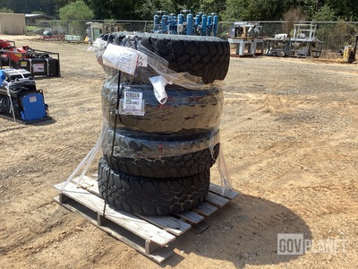 (4) BF Goodrich 37x12.50R16.5LT Tires w/Wheels