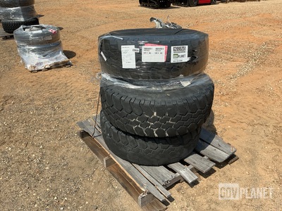 (3) BF Goodrich 37x12.50R16.5LT Tires w/Wheels