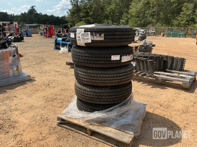 (5) Firestone LT235/85R16 Tires w/Wheels
