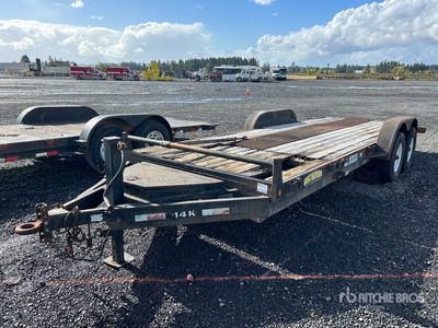 2005 Great Northern 20 ft T/A Plataforma Basculante
