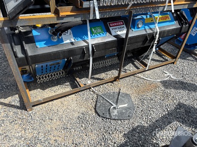 2026 Raytree RMDM72SS 72 in Drum Trincia per mini pala (Unused)