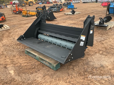 2026 Raytree RPRB72 72 in Power Rake Skid Steer Bucket (Unused)