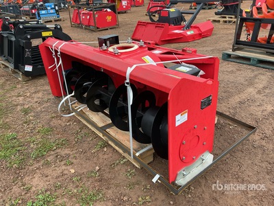 2026 Raytree RHSB72 72 in Hydraulic Skid Steer Snowblower (Unused)