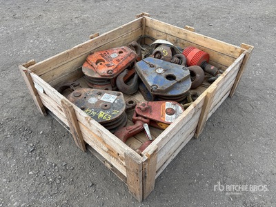 Quantity of (6) Assorted Crane Hook