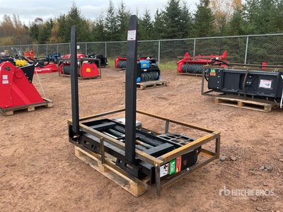 2026 Raytree RMF48 48 in Hydraulic Skid Steer Forks (Unused)