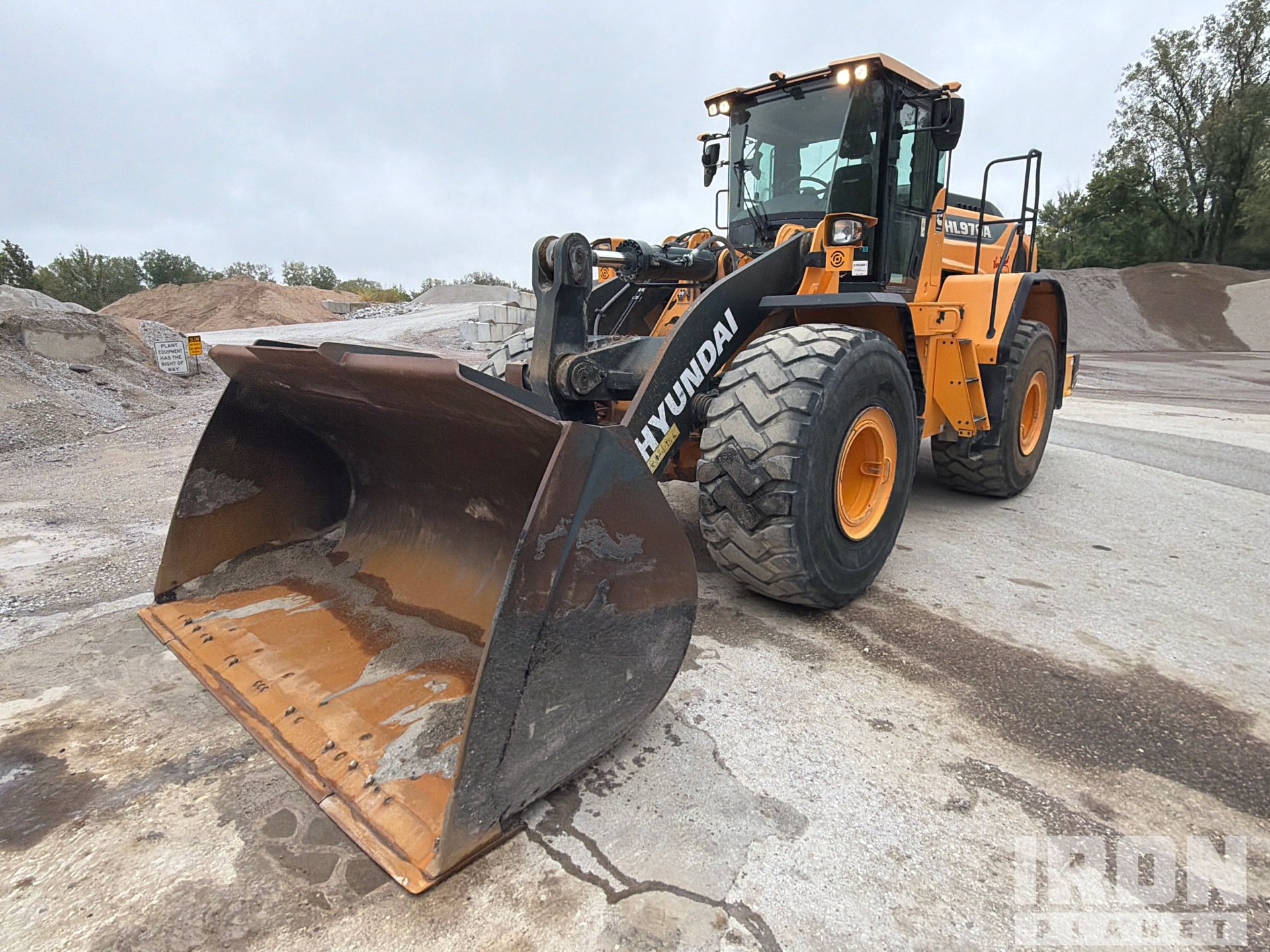 2021 haundai Hl970A Pala cargadora