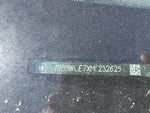 General Appearance with Frame Stamp Serial Number/VIN Photo