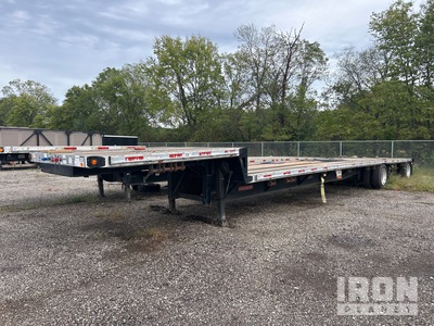2007 Fontaine 1DFT-7-8048WSAWK 80000 lb 48 ft T/A Step Deck Trailer