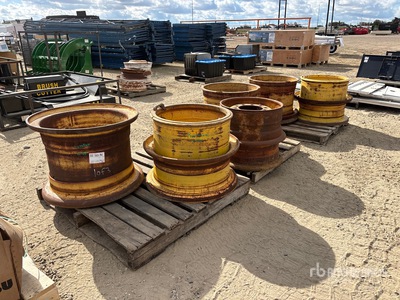 Quantity of Motor Scraper and Rock Truck Wheels