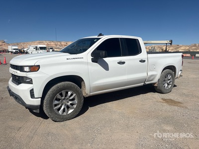 2020 Chevrolet Silverado 1500 Custom 4x4 Extended Cab Pickup