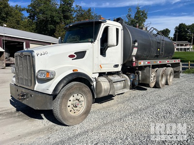 J and J on 2019 Peterbilt 567 8x4 Vacuum Tanker Truck