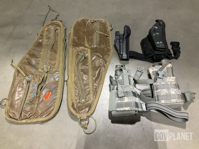 (51) Individual Holsters, (26) Pistol Holsters, (23) Cases & Assorted Items