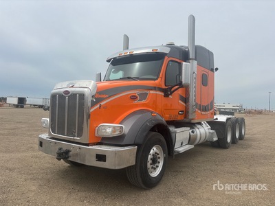 2020 Peterbilt 567 8x6 Tri/A Sleeper Truck Tractor