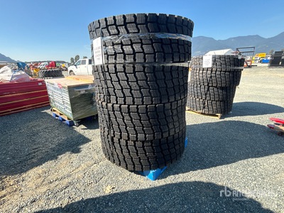 Quantity of (4) Beaver 20.5R25 Radial Tires