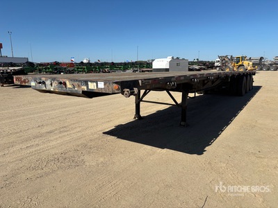 2011 Fontaine HBVSF22TAS 53 ft Tri/A Remorque à plateau