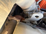 Engine with A/C Compressor