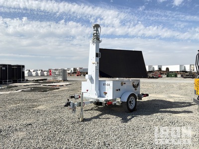 2024 Clearview Towers Hisolo 6.6 ft S/A Solar S/A Security Camera Remolque Especial (Unused)