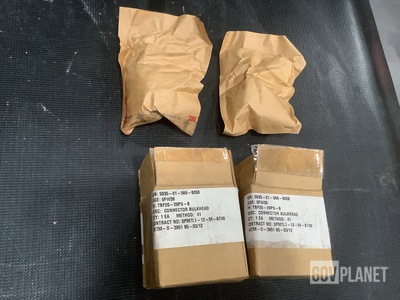 (9) BAE Systems TBF20-29PS-B Electrical Bulkhead Connectors