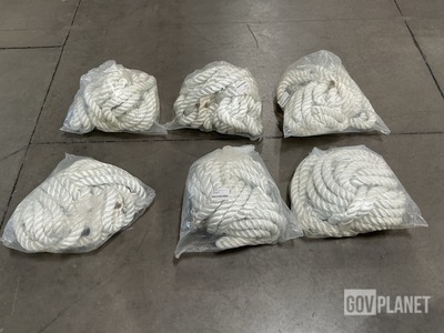 (14) Phoenix Rope & Cordage 5428793 Single Leg Fiber Rope Assemblies