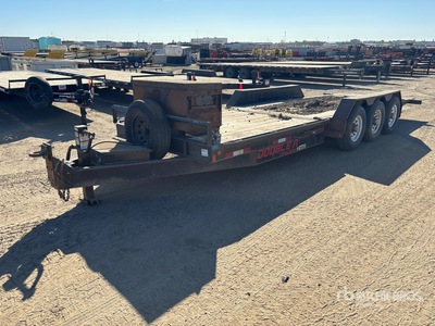 2021 Double A 22 ft Tri/A Remorque à plateau basculant