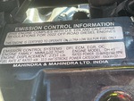Engine with Emission Label