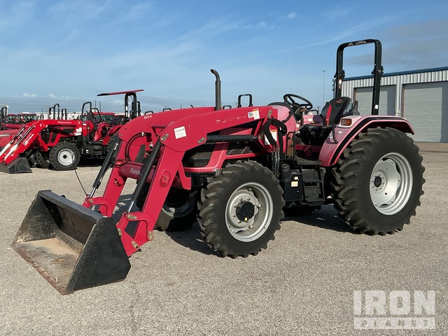 2018 Mahindra 6075 4WD Utility Tractor