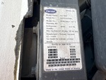 General Appearance with Refrigeration Unit Serial Number