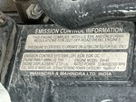 Engine with Emission Label