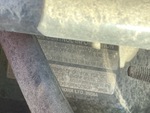 Engine with Emission Label
