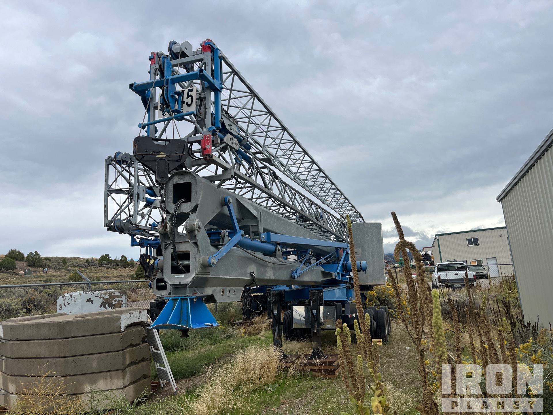 2006 Benazzato Gru 102 T/A Self-Erecting Tower Crane