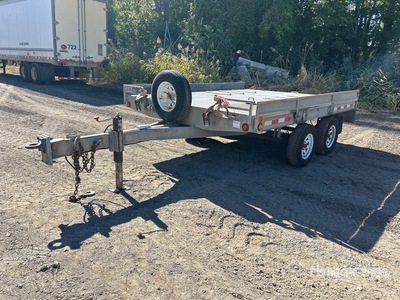2008 JL Leclerc 03349 11 ft T/A Utility Trailer